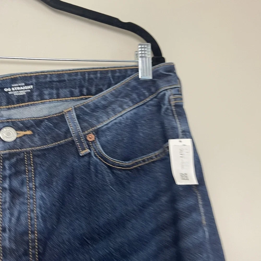 NWT Old Navy High-Waisted Button-Fly OG Straight Ankle‎ Jeans Sz 16P